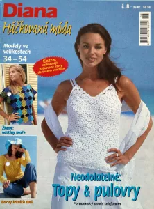 Diana - Háčkovaná móda č. 8 -CZ-