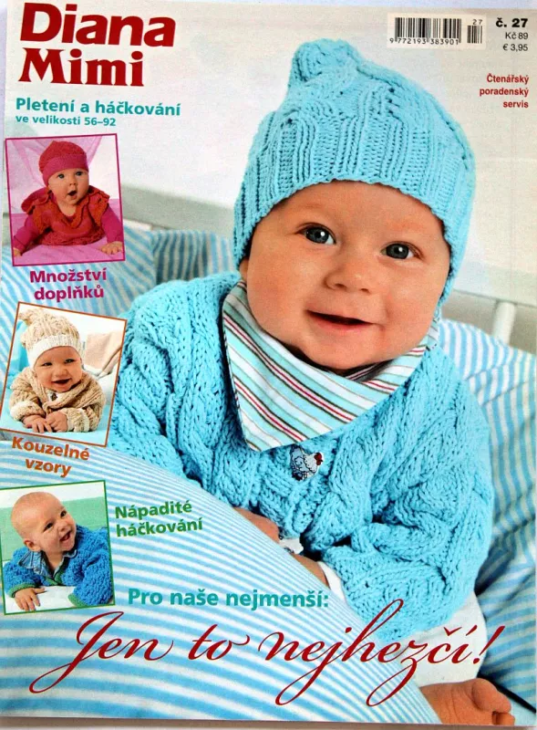 Diana Mimi č. 27 -CZ- Pletení a háčkování vel. 56-92
