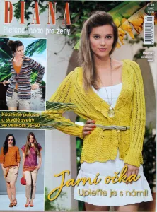 Diana - Pletená móda pro ženy č. 49 -CZ- Jarní očka