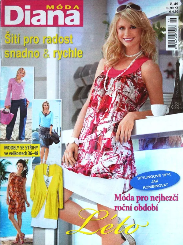 Diana - šití pro radost č.49 -CZ- časopis se střihy