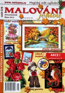 Malování jehlou 10/2012 -CZ- časopis pro křížkové vyšívání