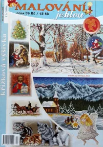 Malování jehlou 12/2006 -CZ- časopis pro křížkovou výšivku
