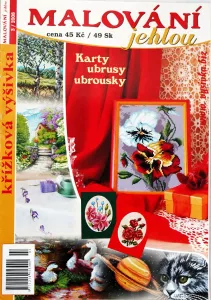 Malování jehlou 3/2008 -CZ- časopis pro křížkovou výšivku
