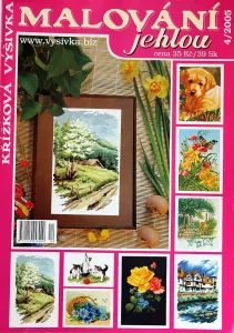 Malování jehlou 4/2005 -CZ- časopis pro křížkové vyšívání
