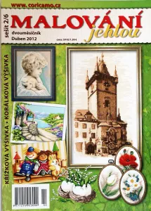 Malování jehlou 4/2012 -CZ- časopis pro křížkovou výšivku