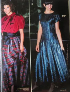 Neue Mode 11/1987 -N- ukázka z časopisu 1