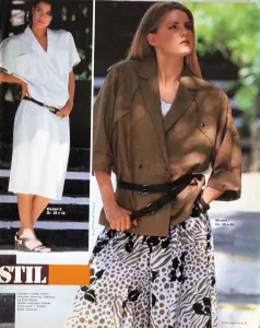 Neue Mode 4/1984 -N- ukázka z časopisu 1