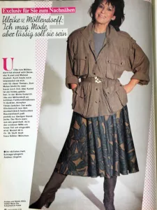 Neue Mode 4/1984 -N- ukázka z časopisu 2