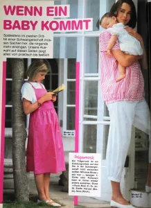 Neue Mode 5/1984 -N- ukázka z časopisu 2