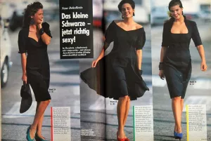 Neue Mode 5/1989 -N- časopis se střihy Neue Mode 5/1989 -N- ukázka z časopisu