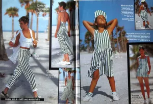 Neue Mode 5/1993 -CZ- časopis se střihy Neue Mode 5/1993 -CZ- ukázka z časopisu 2