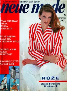 Neue Mode 5/1993 -CZ- časopis se střihy