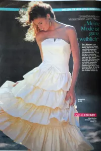 Neue Mode 7/1987 -N- ukázka z časopisu 2