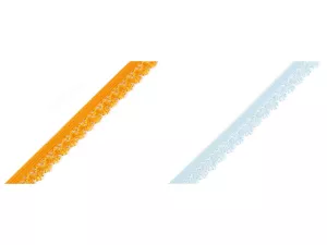 Pruženka ozdobná šíře 13 mm - 2 barvy