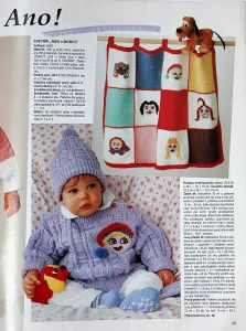 Sabrina - Kouzelné modely pro miminka č. 7 -CZ- ukázka z časopisu