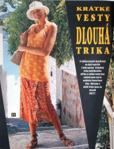 Sandra - Nezbedná oka 3/1995 -CZ- pletení a háčkování Sandra - Nezbedná oka 3/1995 -CZ- ukázka z časopisu