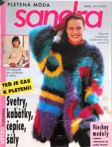 Sandra - pletená móda č. 6/1991 -CZ-