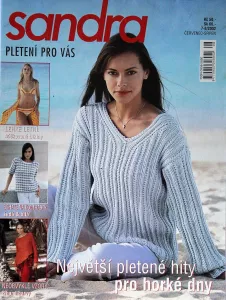 Sandra - pletení pro Vás 7-8/2002 -CZ-hity pro horké letní dny sandra 7-8/2002 -CZ- pletené hity pro letní dny