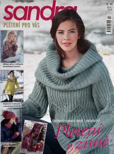 Sandra č. 10 -CZ- Pletení pro vás - Pletení v zimě