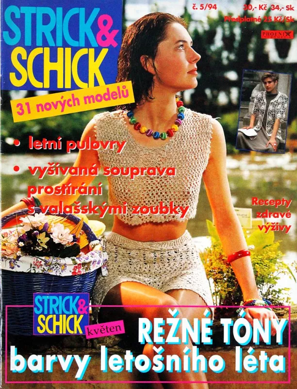 STRICK & SCHICK - Režné tóny, barvy letošního léta 5/1994 -CZ-