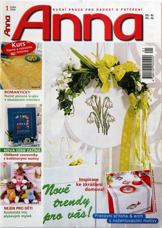 Anna 1/2006 -CZ- časopis s popisy postupů prací 