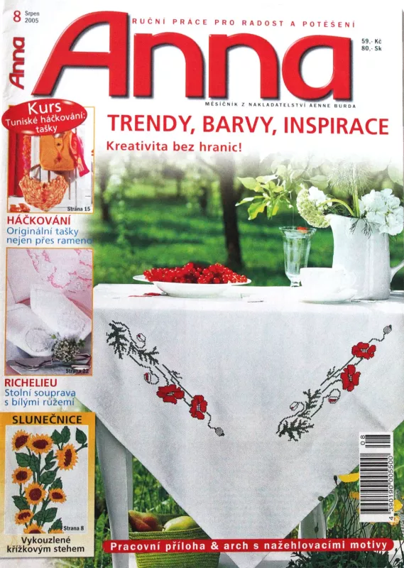 Anna 8/2005 -CZ- časopis pro ruční práce a potěšení