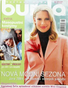Burda 1/2004 -CZ- časopis se střihy
