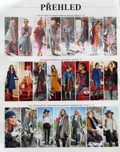 Burda 1/2016 -CZ- časopis se střihy Burda 1/2016 -CZ- přehled modelů 1