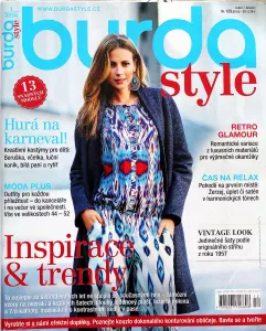 Burda 1/2016 -CZ- časopis se střihy
