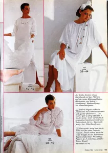 Burda 10/1984 RETRO -N- časopis se střihy Burda 10/1984 -N- ukázka z časopisu 7