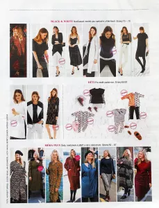 Burda 11/2015 -CZ- časopis se střihy Burda 11/2015 -CZ- přehled modelů 2