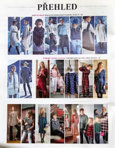 Burda 12/2015 -CZ- časopis se střihy Burda 12/2015 -CZ- přehled modelů 1