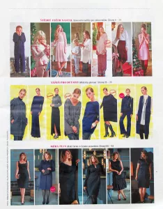 Burda 12/2015 -CZ- časopis se střihy Burda 12/2015 -CZ- přehled modelů 2