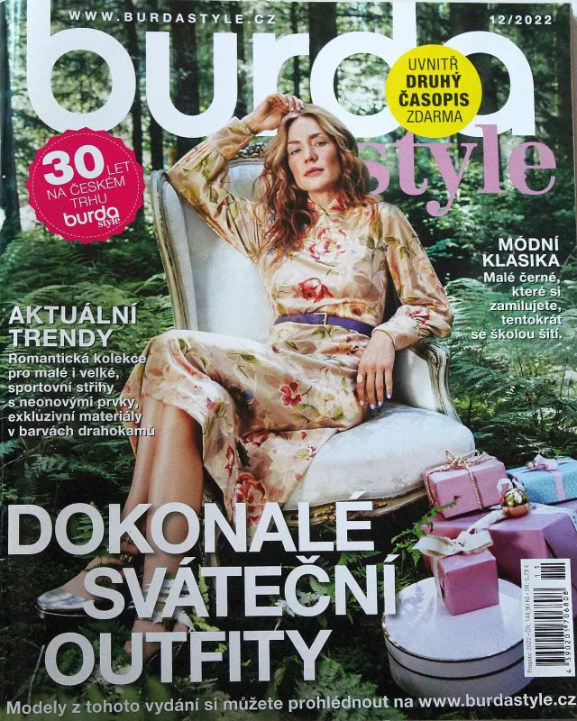 Burda 12/2022 -CZ- časopis se střihy