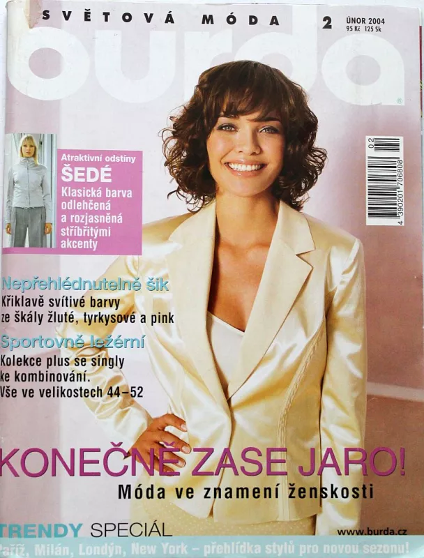 Burda 2/2004 -CZ- časopis se střihy