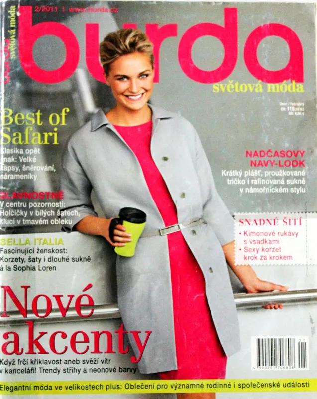 Burda 2/2011 -CZ- časopis se střihy