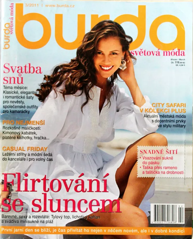 Burda 3/2011 -CZ- časopis se střihy