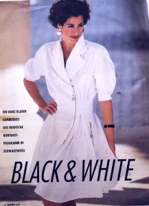 Burda 5/1993 -N- ukázka modelu z časopisu 1