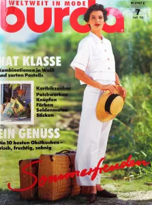 Burda 7/1993 -N- časopis se střihy