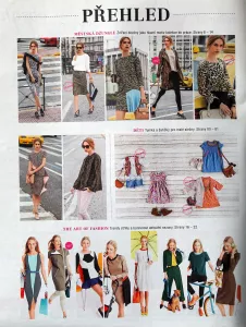 Burda 8/2015 -CZ- přehled modelů 1