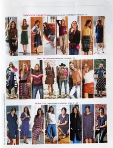 Burda 8/2015 -CZ- přehled modelů 2