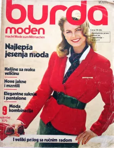 Burda 9/1979 -SH- časopis se střihy