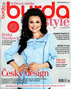 Burda 9/2015 -CZ- časopis se střihy