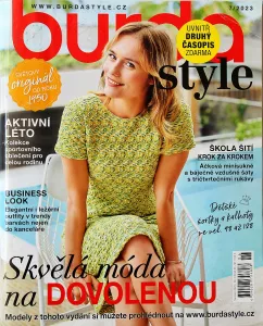Burda 7/2023 -CZ- časopis se střihy