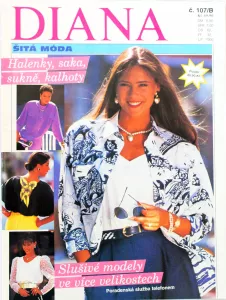 Diana - šitá móda 107/B -CZ- časopis se střihy