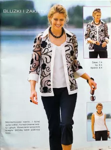 Diana - šití bez tajemství 1/2009 -PL- časopis se střihy Diana - šití bez tajemství 1/2009 -PL- ukázka z časopisu 2