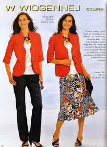 Diana - šití bez tajemství 1/2009 -PL- časopis se střihy Diana - šití bez tajemství 1/2009 -PL- ukázka z časopisu 5