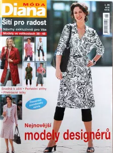 Diana - šití pro radost č. 26 -CZ- časopis se střihy