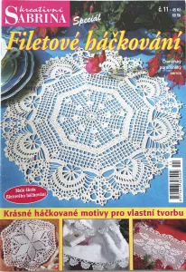 Filetové háčkování č. 11 -CZ-