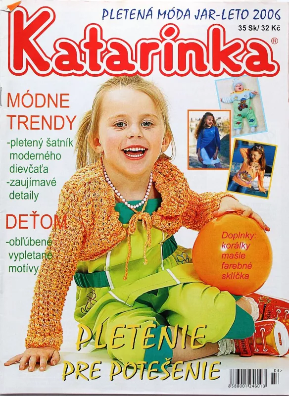 Katarínka - pletená móda jaro-léto 2006 -SK- pletení pro děti